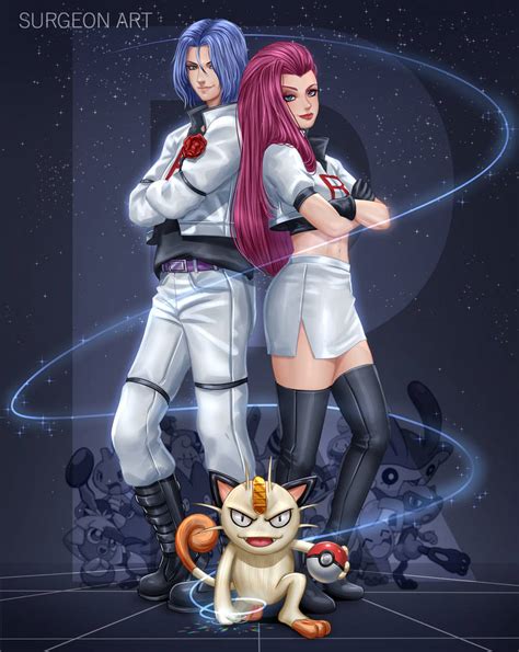 Team Rocket By Surgeon Art On Deviantart