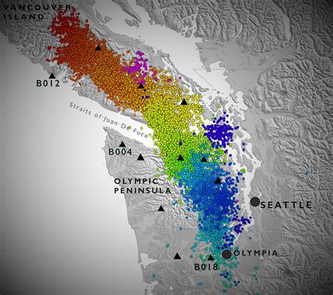 Cascadia Subduction Zone Earthquake Damage Map