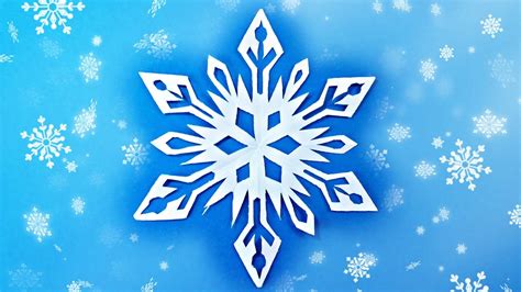 Frozen Snowflake Drawing