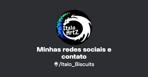 Minhas Redes Sociais E Contato Instagram TikTok Linktree