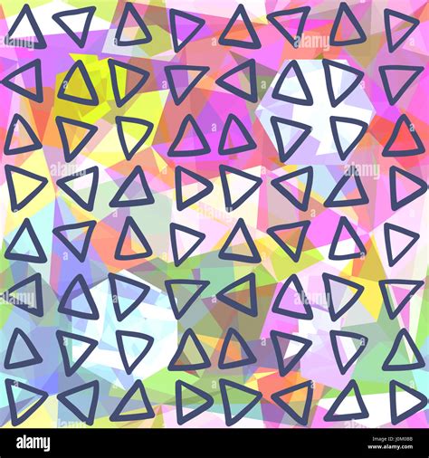 Seamless Triangles Patterns Hi Res Stock Photography And Images Alamy