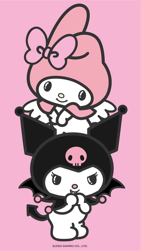 My Melody Y Kuromi Şirin çizim Çizimler Hello Kitty