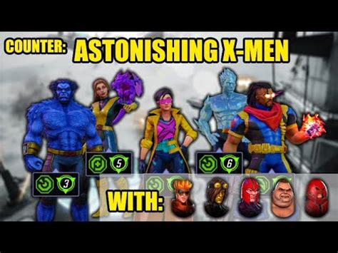 WAR COUNTER ASTONISHING X MEN VS BROTHERHOOD 2 0 MARVEL STRIKE