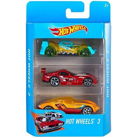 Kit c 03 Carrinhos Miniatura Hot Wheels Sortidos Blanc Toys Onde brincar vai além da imaginação