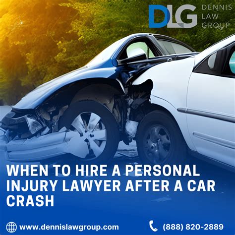 Knowing When To Hire A Personal Injury Lawyer After A Car Crash In