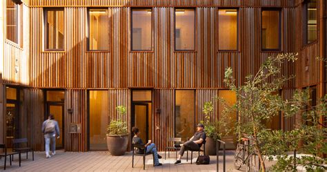 All Wood Mass Timber Building In Portland Oregon Is Wrapped In A Steel Rain Jacket