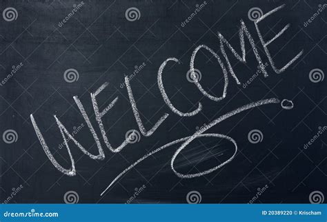 Welcome handwritten stock photo. Image of white, expression - 20389220