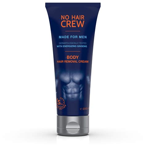 No Hair Crew Body Crema Depilatoria Corporal Para Hombre Lebec S A