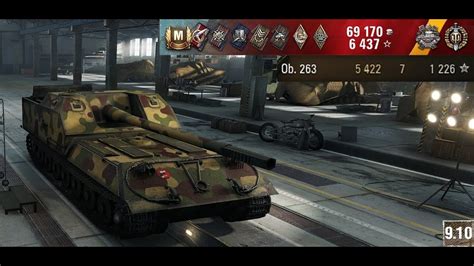 WoT Object 263 Ace Tanker Pascuccis Medal Top Gun YouTube