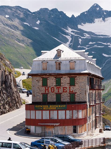 Hotel Belvédère Rhonegletscher The Iconic Building On The Furka Pass Road