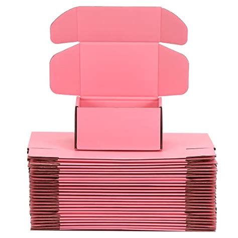 Small Pink Shipping Boxes For Small Business Pack Of 25