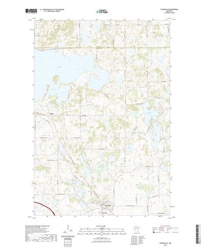 Evansville, MN (2022, 24000-Scale) Map by United States Geological ...