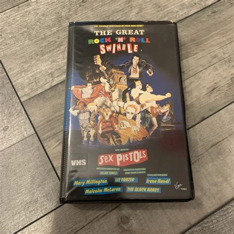 THE GREAT ROCK N Roll Swindle Sex Pistols Pre Cert VHS Virgin Video Rare 5 91 PicClick UK