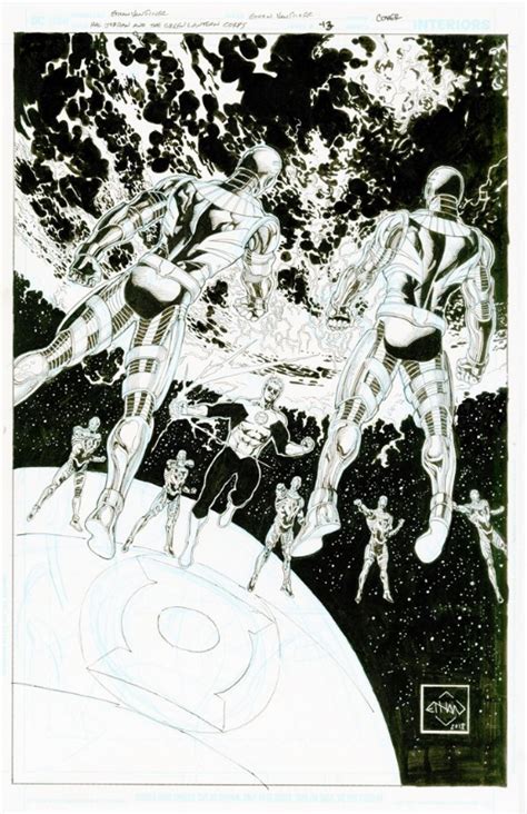 Hal Jordan And The Green Lantern Corps Cover By Ethan Van Sciver