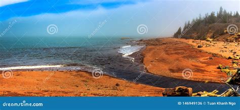 Bay of Fundy, Nova Scotia, Canada. Stock Photo - Image of water ...