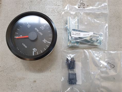 VDO Cockpit International Tachometer Gauge 4000 RPM 80mm 12V Dirtworx