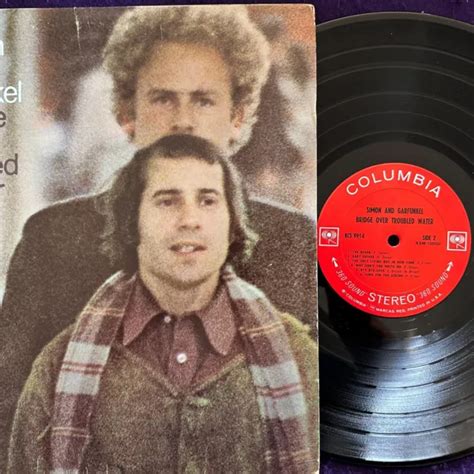 SIMON & GARFUNKEL Bridge Over Troubled Water LP '70 COLUMBIA 1st 2 EYE 1J très bon état + EUR 25 ...