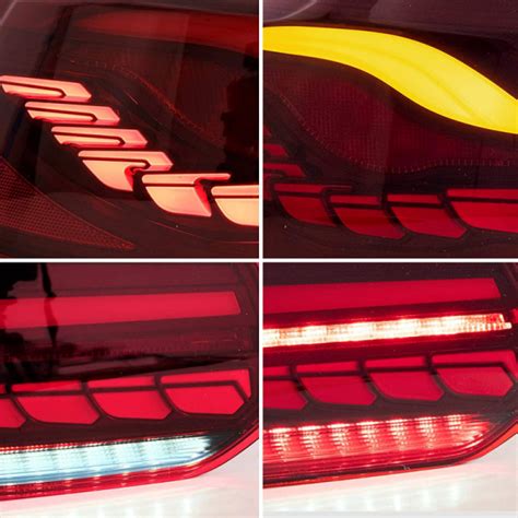 Voll Led Upgrade Design R Ckleuchten F R Vw Golf Vi Kirschrot