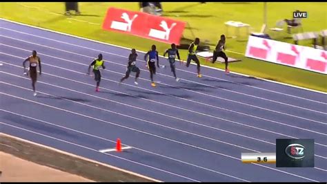 Rohan Watson Wins Jamaica Men 100m National Trials 9 91 Upsetting