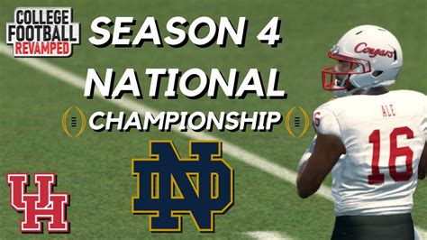 Houston Dynasty S4 National Championship Vs Notre Dame Cfb