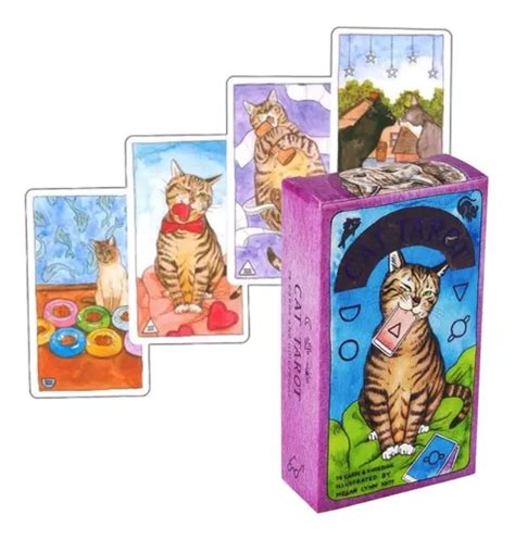 Tarot De Gatos Cat Tarot Cartas Mazo Baraja Arcanos Pdf Cuotas