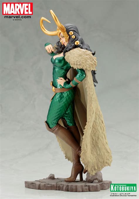 Loki Bishoujo Statue Marvel Kotobukiya 4 Bishoujo Statues