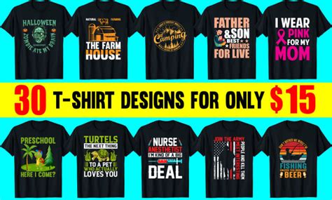 Do Bulk T Shirt Designs For Merch And Printful By Graphic House Fiverr