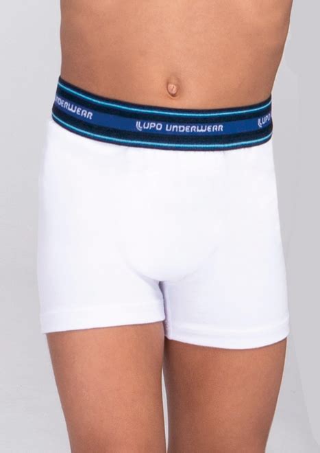 Cueca Infantil Boxer Lupinho S O Jorge