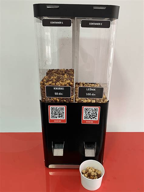 Self Service Nuts Vending Machine