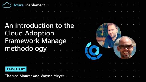 An Introduction To The Cloud Adoption Framework Manage Methodology Youtube