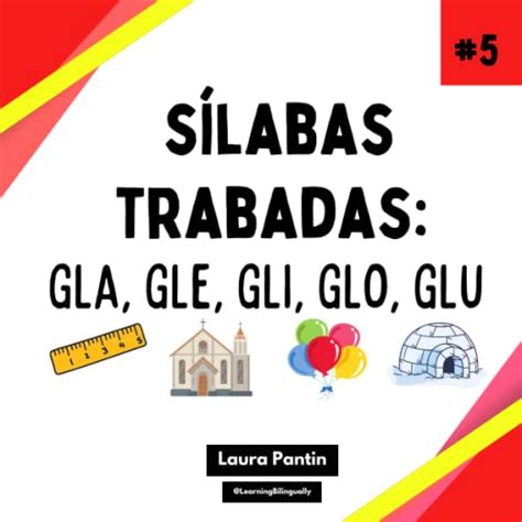 Sílabas trabadas gla gle gli glo glu 5 by Laura Pantin Goodreads