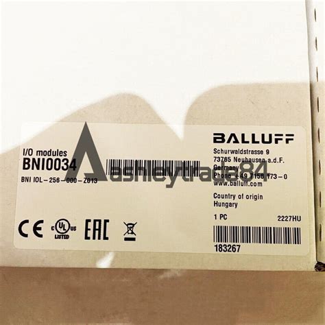 Pcs New Balluff Module Bni Bni Iol Z Ebay