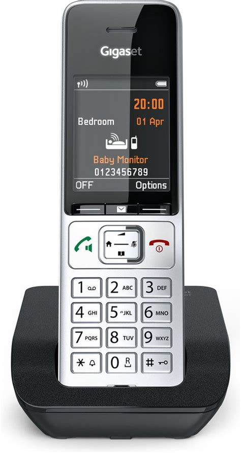 Gigaset COMFORT 500 DECT Telefoon Draadloze Handset Luidspreker 200