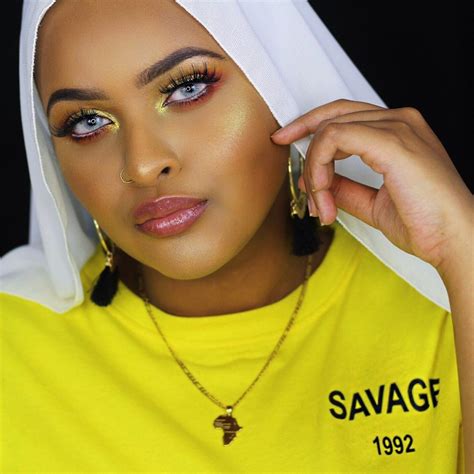 Somali Pretty Face Hijab Fashion Hair Beauty