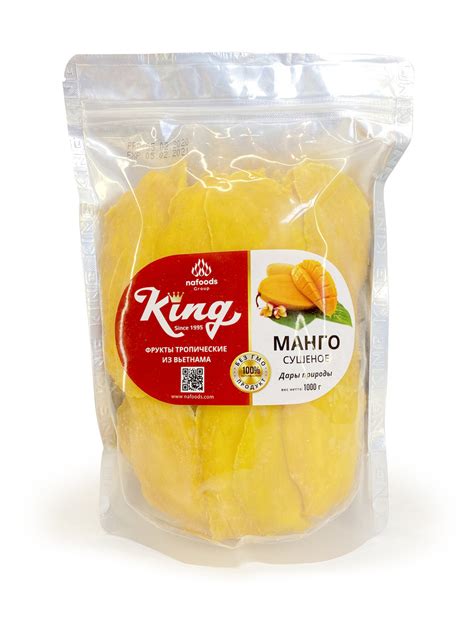 Манго сушеное "King" 1 кг. — купить в интернет-магазине OZON с быстрой ...