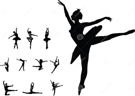 Set Of Ballet Dancers Stock Vector Illustration Of Ballet 199937256