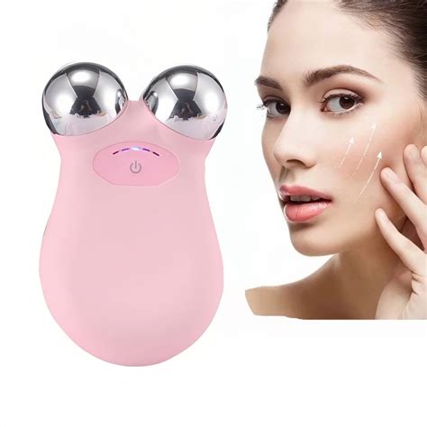 1pc Facial Device Facial Carving Tool 3d Facial Massage Roller Facial Massage Machine To