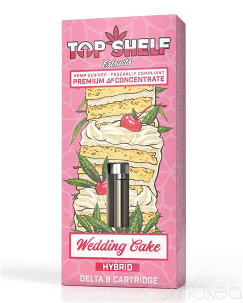 Top Shelf Hemp Delta 8 Vape Cartridge Wedding Cake