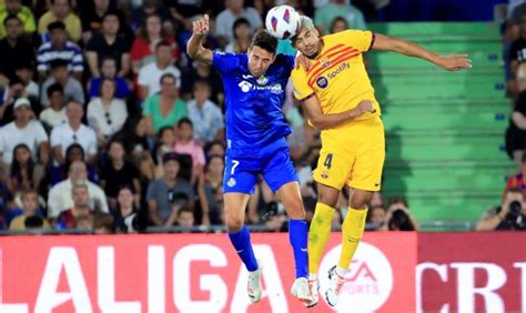 Liga un FC Barcelone très nerveux tombe sur un os face à Getafe