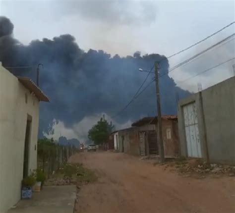 Incêndio atinge depósito de material reciclável na Grande Natal Blog