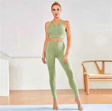 China Wholesale Sport Suit Women Fitness Clothing Active Wear Set Gym