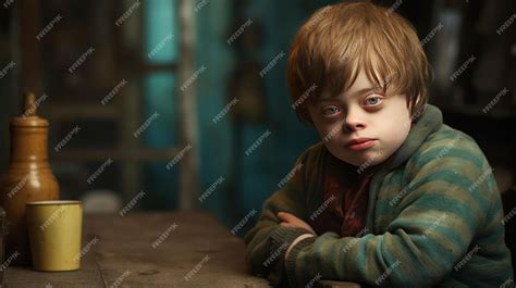 Premium Photo | Children with Down Syndrome