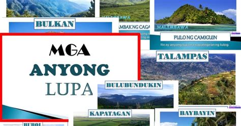 halimbawa ng yamang lupa sa pilipinas