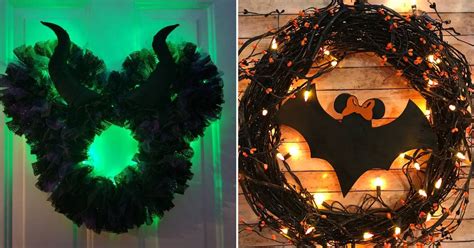 12 Disney Halloween Wreaths That Will Magically Spook Up Your Halloween ...