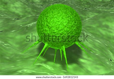 3d Rendering Cancer Cell Stock Illustration 1692812143 Shutterstock