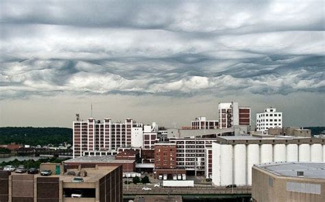 Asperatus Formation Gallery Rare Cloud Formation Seen In The