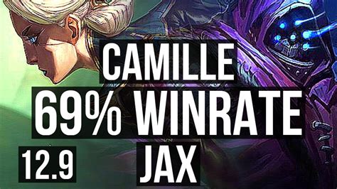 CAMILLE Vs JAX TOP 69 Winrate 6 Solo Kills Dominating NA