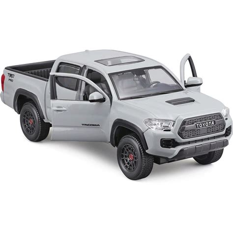 2021 Toyota Tacoma Gray Diecast Model Truck Maisto