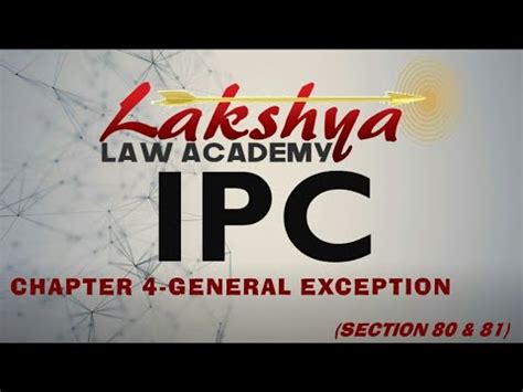 Chapters Iv Of Ipc General Exception Section Of Ipc Most Imp