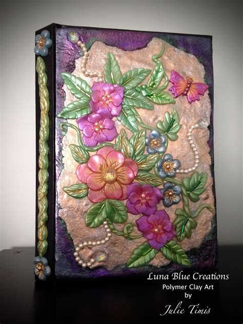 Luna Blue Creations Polymer Clay Journals